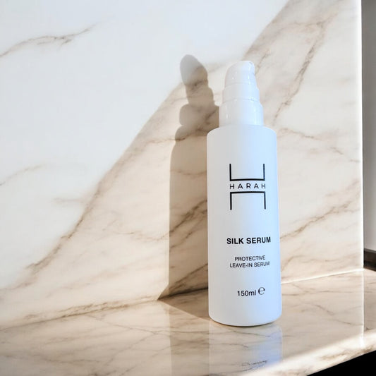 Harah Beauty Hair silk serum - serum for perfekt glatt hår uten å tynge ned håret.